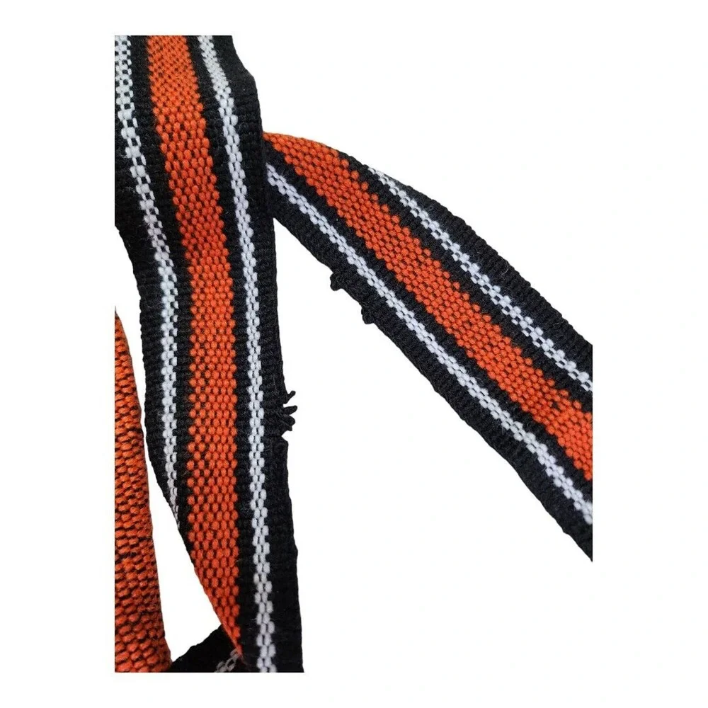 NFL Denver Broncos Backpack Bag Orange Embroidered Logo Beachy‎ Boho Football